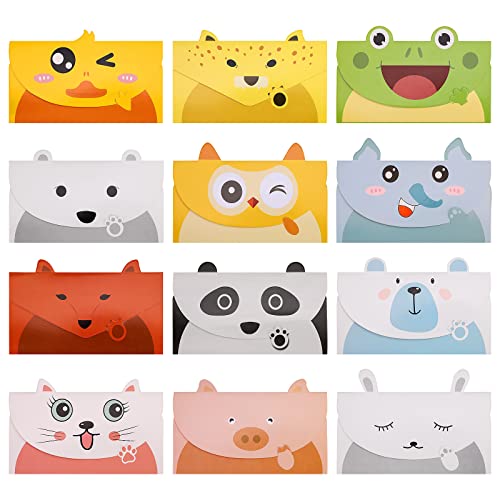36 cartões de aniversário para crianças cartões de agradecimento de animais cartão de felicitação de animais cartões de Natal cartão notas de convite festa cartões notas papel de papelaria
