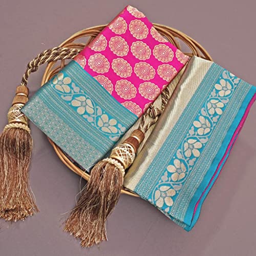 Image of Flosive Women's Banarasi Silk Saree