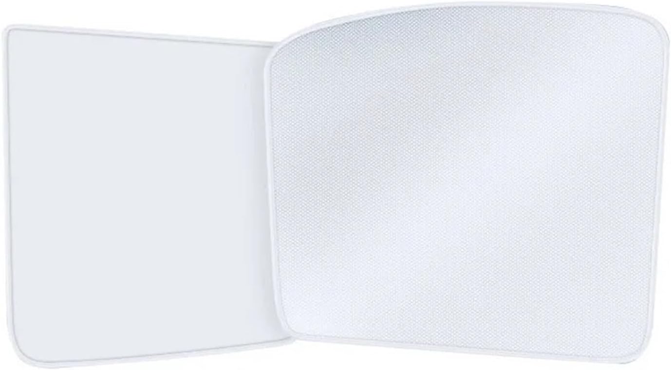 for Tesla Model 3/Y 3 Highland Y Juniper 2025 Ice Cloth Buckle Glass Roof Sunshade Car Front Rear Sunroof Skylight(Model Y Black)