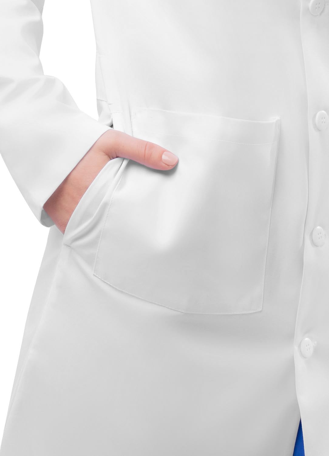 Adar Universal Blouses de laboratoire unisexes - Blouse de laboratoire Midriff 39 "