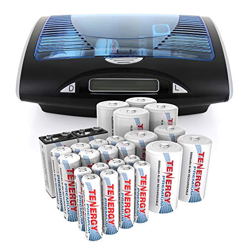 Top 10 Best Rechargeable C Batteries And Charger Reviews & Buying