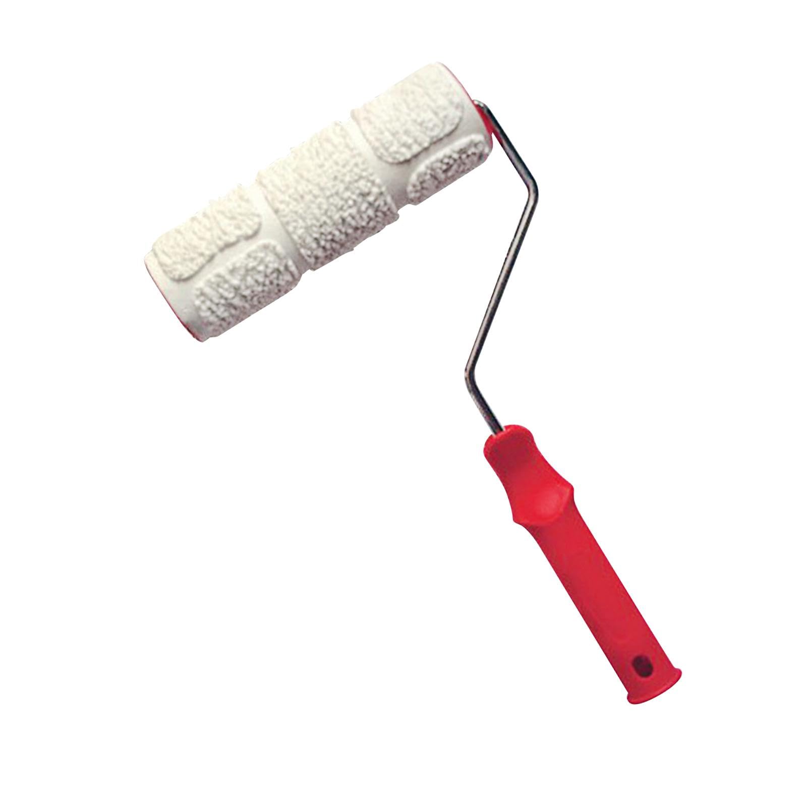 Rodillo de Pintura con Diseño, de Goma Texturizada, para Pintura Artística de Paredes, Herramienta Multifuncional para Decoración, Apto para Personali, Estilo B