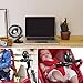 Mini Desk Fans, GuckZahl Clip Fan for Baby Stroller, Outdoor Camping, Office, Car and Home, 360 Degree Rotation, Adjustable speed and USB Rechargeable