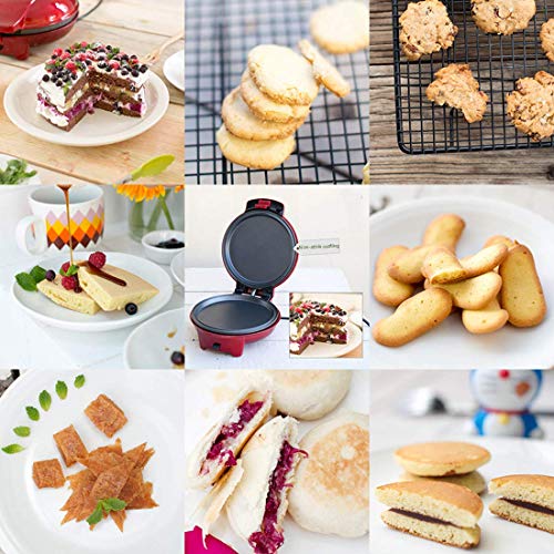 DX 4-in-1 Waffeleisen Donut Maker/Multifunktionaler Snack Maker mit 4 verschiedenen abnehmbaren Antihaftplatten Cool… – Bild 3