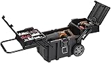 Keter 17203037 KET17203037 Wheeled Job Box Black, 57 Litre - 2