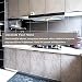 Niviy Adhesivo Papel Marmol para Muebles de Cocina Pegatina Decorativa Armario Papel...
