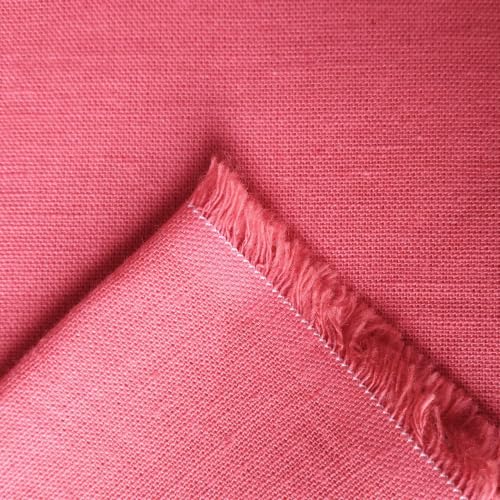 Image of Premium Cotton Flex Fabric for Sewing & Dressmaking | Soft, Breathable, Durable Material | Ideal for Kurtis, Shirts, Dresses, Home Decor & Crafts (Rani Pink, 5 Meters)