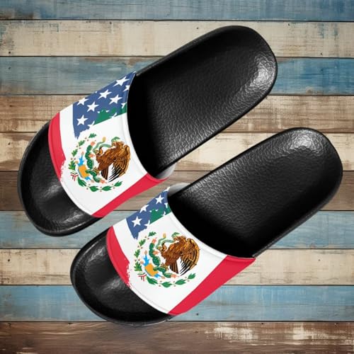 Image of Footwear for Mens Open Toe Athletic Sandals Anti-Slip Sole Slide Sandals Pillow House Flat Shoes Comfortable Slip On Slippers for Indoor & Outdoor
