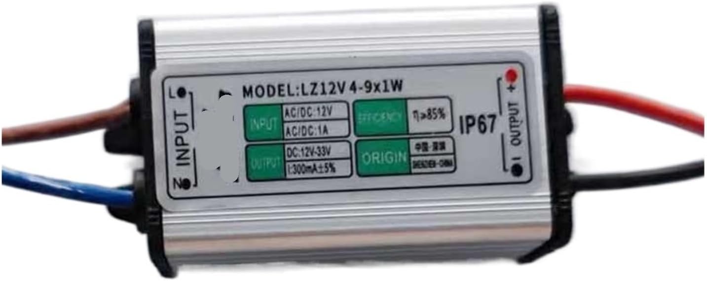 Outdoor Low Voltage Starting Power Input 12v24v DC Transformer Drive 4W9W7W12W5W10w Voltage Regulator(36-48V/30W)
