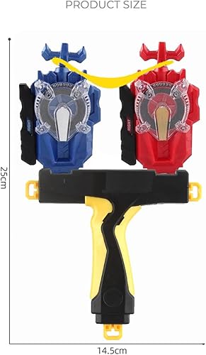 Miniatura 6 de Juguete de juego de batalla Spinning Top Bey Battle Burst String Launcher LR (giro izquierdo y derecho) y mango de lanzamiento Brook GoShoot Grip