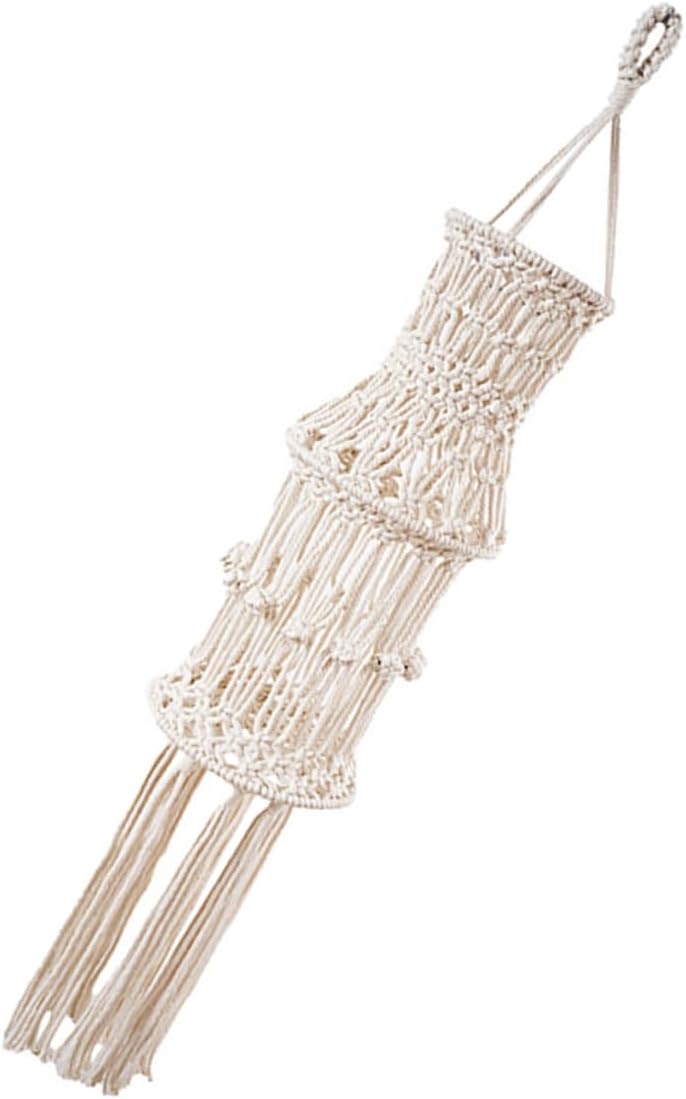 Alipis Woven Lamp Shade for Ceiling Light Fixture Replacement Rope Pendant Light Cover Rustic Home Decor Accessory for Weddings and Living Spaces Style