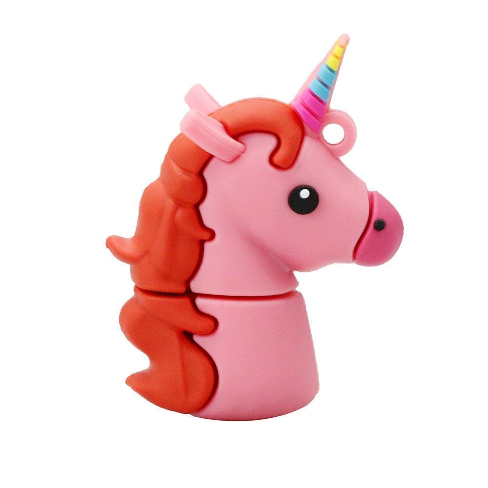 Tobo - Pen Drive Flash Drive Pink Unicorn Cartoon Animal Horse Cute Memory Stick Thumb U Disk Data Storage Gift.(8GB) (B07JZTP6P9) Amazon Price History, Amazon Price Tracker
