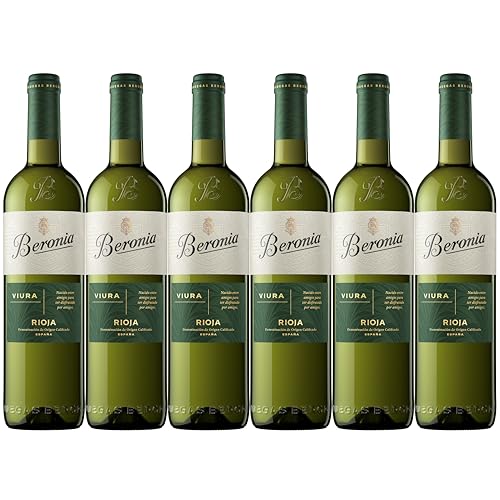 Beronia Viura - Vino Blanco D.O.Ca. Rioja - 6 botellas de 750 ml - Total: 4500 ml