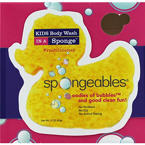 Spongeables Body Wash in a Sponge - Yellow Ducky