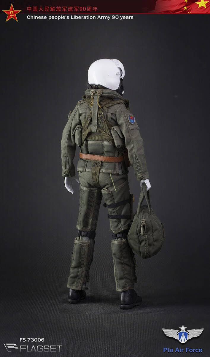FLAGSET 1/6 中国人民解放軍 戦闘機パイロット アップグレード.Ver