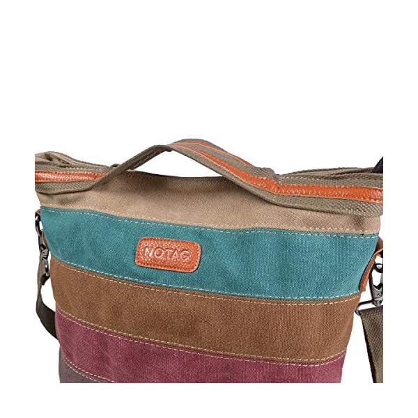 NOTAG Crossbody Bag for Women Large Capacity Shoulder Bag with Adjustable Shoulder Strap Casual Messenger Bag Waterproof Sling Crossbody Bag Top handle Handbag for girls - Image 7