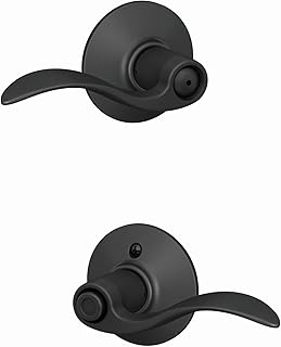 Schlage Accent Lever Matte Black