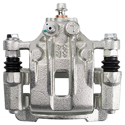 Image of TRQ Rear Left Brake Caliper w /Bracket Drivers Side