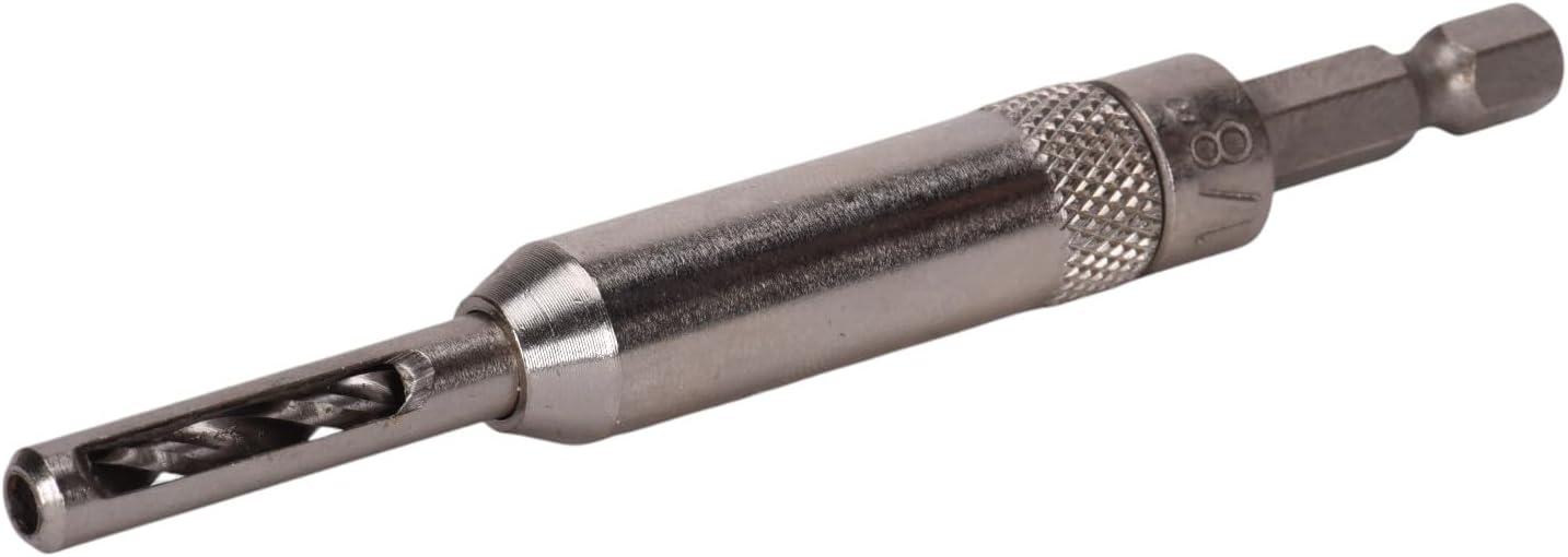 Century Drill & Tool 37010 Self Centering Drill Guide, 1/8"