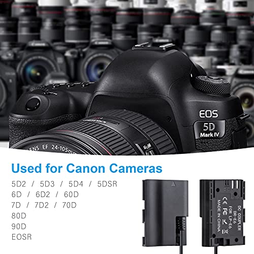 Fomito V-Mount Lock Battery Plate Power Adapter With 15Mm Rod Clamp For Canon Eos 5Ds thumb #2