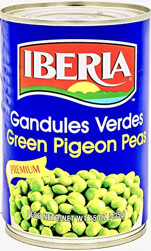 Iberia Green Pigeon Peas 15 oz