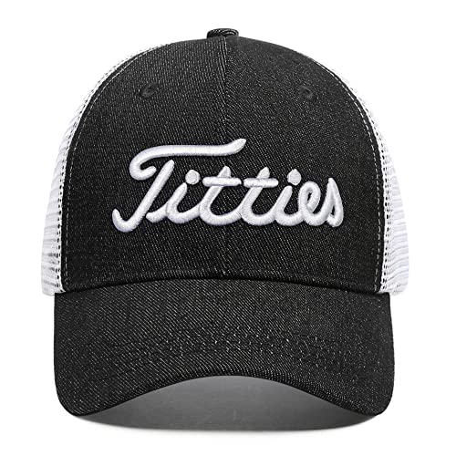 Arcikerse Titties Golf Hat Tites Funny Baseball Cap Men Women