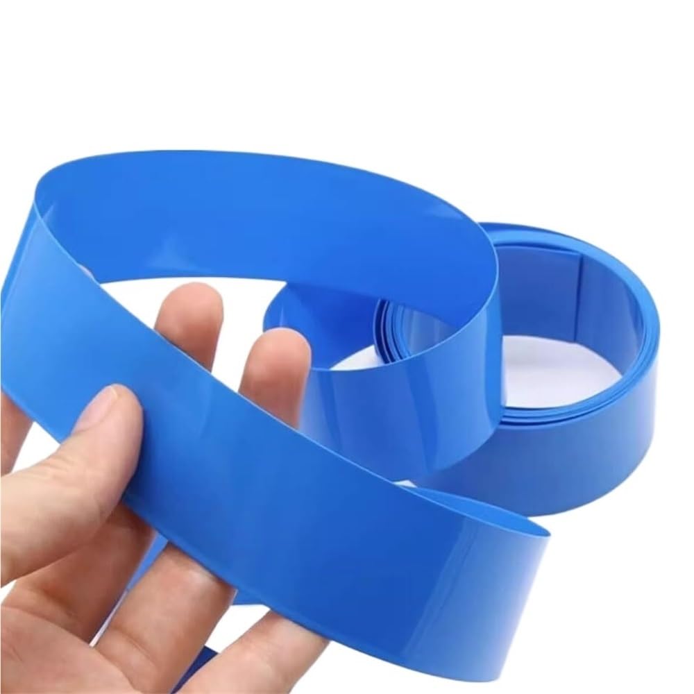 JWOO Guaina di Riparazione Guaina termorestringente in PVC Blu for Riparare la Copertura 1 kg(480mm*4.40meter)