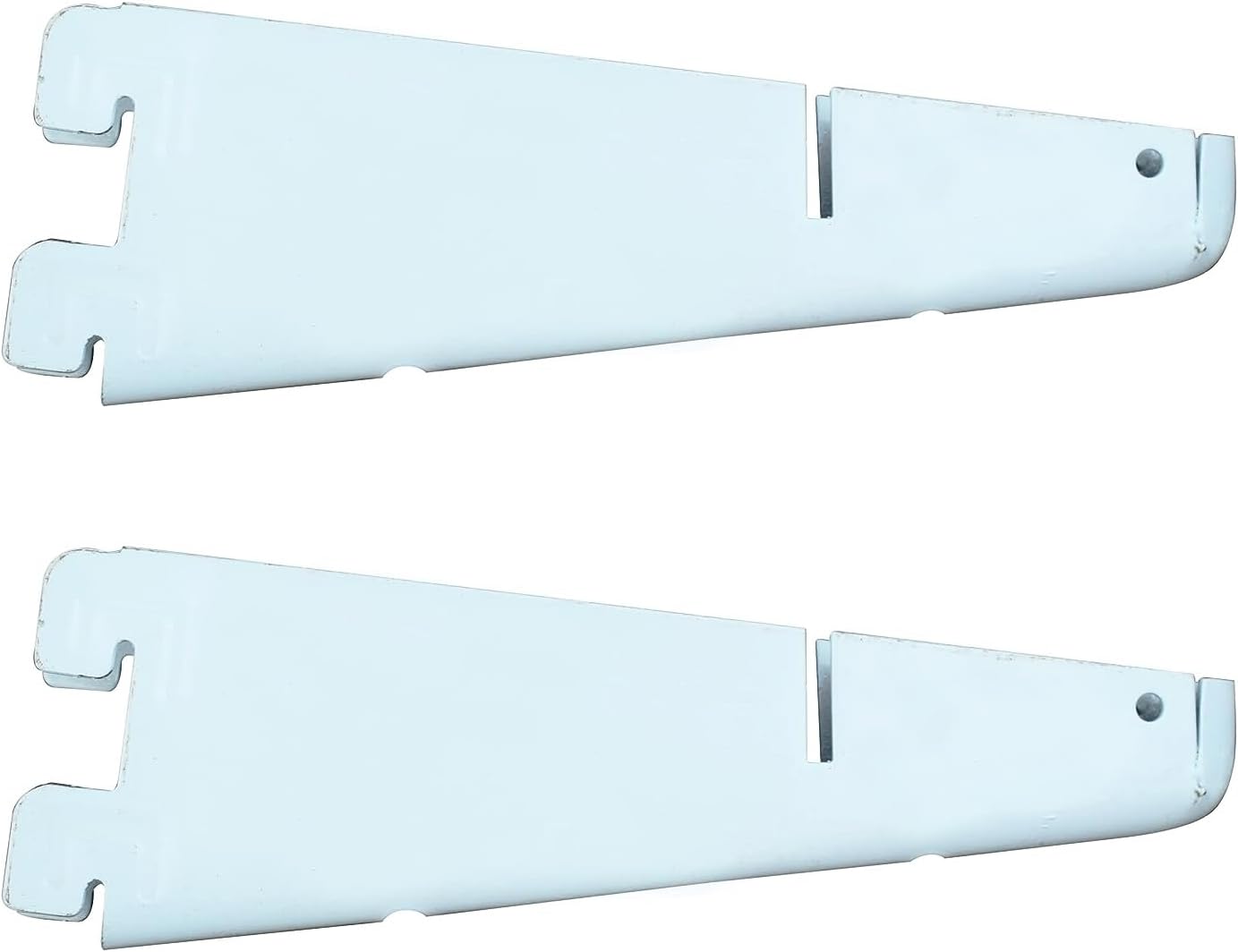 RAB Shelf Brackets MS (Iron) Fix Plate (Code:- Sky SELF BKT, Size:- 6", Color- Ivory, Pack of 1-Pair of 2 PCS)