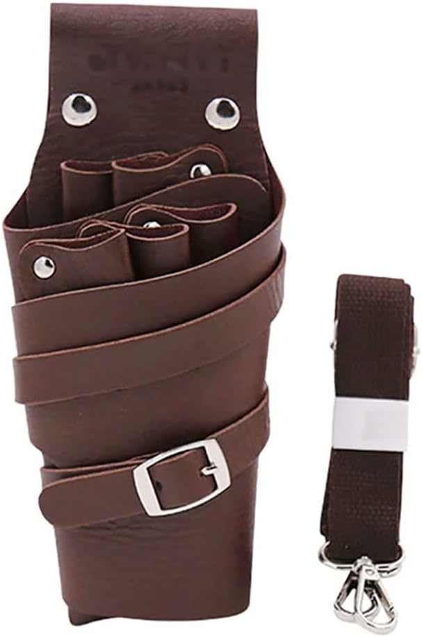 Scissor Holster Barber Pouch Hairdresser Equipment Bag,Hairdressing Barber Session Bag,Barbering Waist Belt Tool Kit Holder B