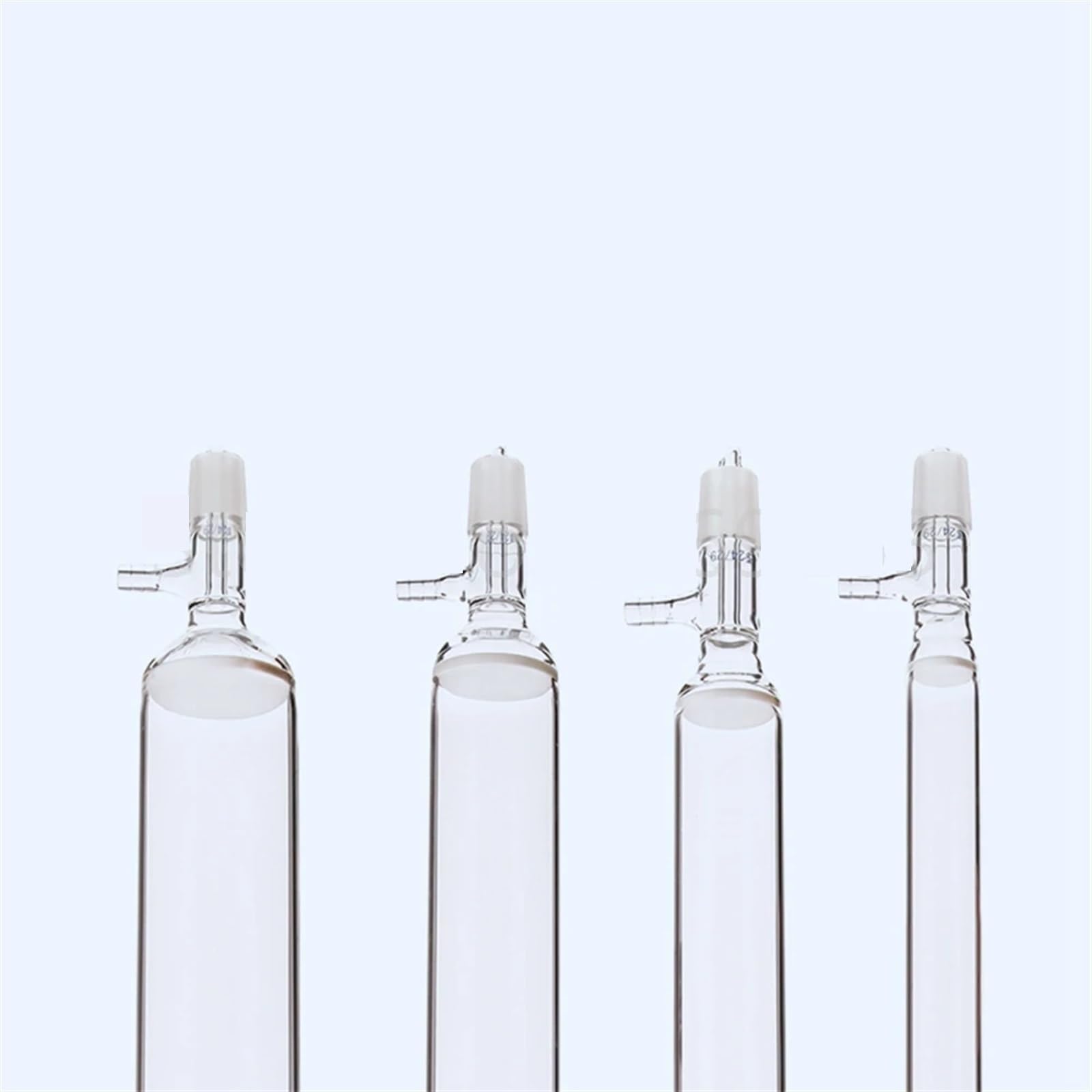 Matraz Erlenmeyer Erlenmeyer Graduado, 1 Columna cromatográfica con conexión esmerilada de 19/24 LB(30x300mm Joint 19)