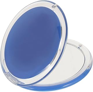 Mini espejo cosmético Billetera de viaje Espe...