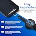 PhoneLockPro - Retractable Anti-Theft Phone Holder with Belt Clip – Durable Stainless Steel and Zinc Alloy – Perfect for Travel, Hiking, Work, and Daily Use – Prevent Drops and Protect Against Theft