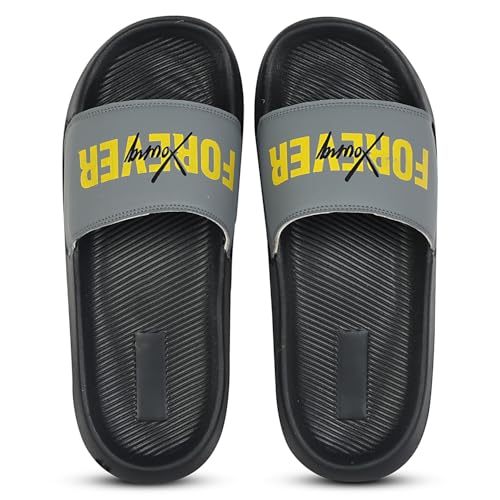 Image of PERY-PAO Sliders for Men | Lightweight EVA Sole & Comfortable Slippers | Flip-Flops & Chappals for Everyday Use