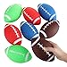 Sosation 36 Pcs Mini Inflatable Football Bulk Small Football Party Favors Themed Gifts Rugby Playground Toys for Outdoor and Indoor Games