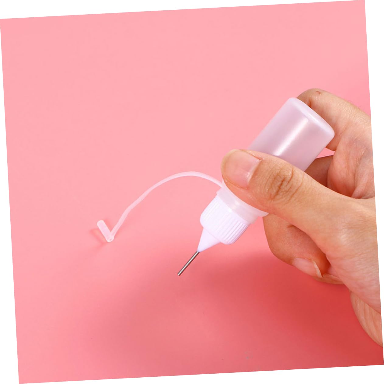 Gatuida 100stücke Quetschflaschen Leere Präzisionsspitzenflaschen Für Öl Kleber Und Lotionen Transparente Dosierflaschen Für Bastelarbeiten Und Kosmetische Anwendungen