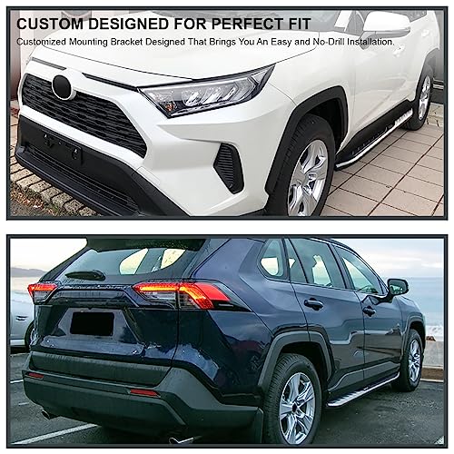 Barras laterales de aluminio Spec-D Tuning para Toyota RAV4 miniatura 3