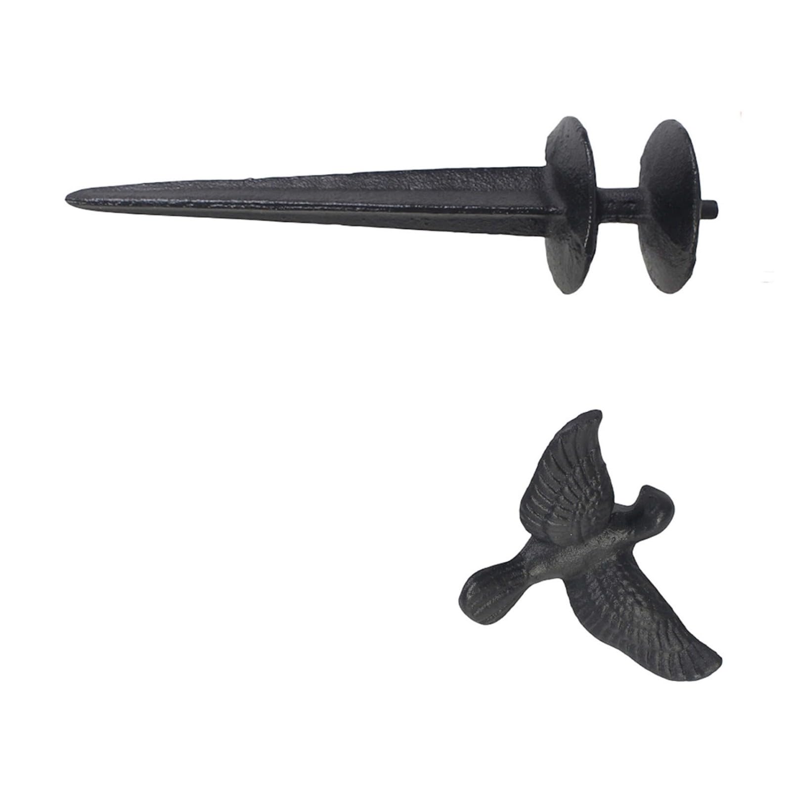 Farmhouse Garden Hose with Decorative Avian Shape Made from Sturdy Metal Farmhouse Irrigation Tool Vian Shape Made from Sturdy Metal