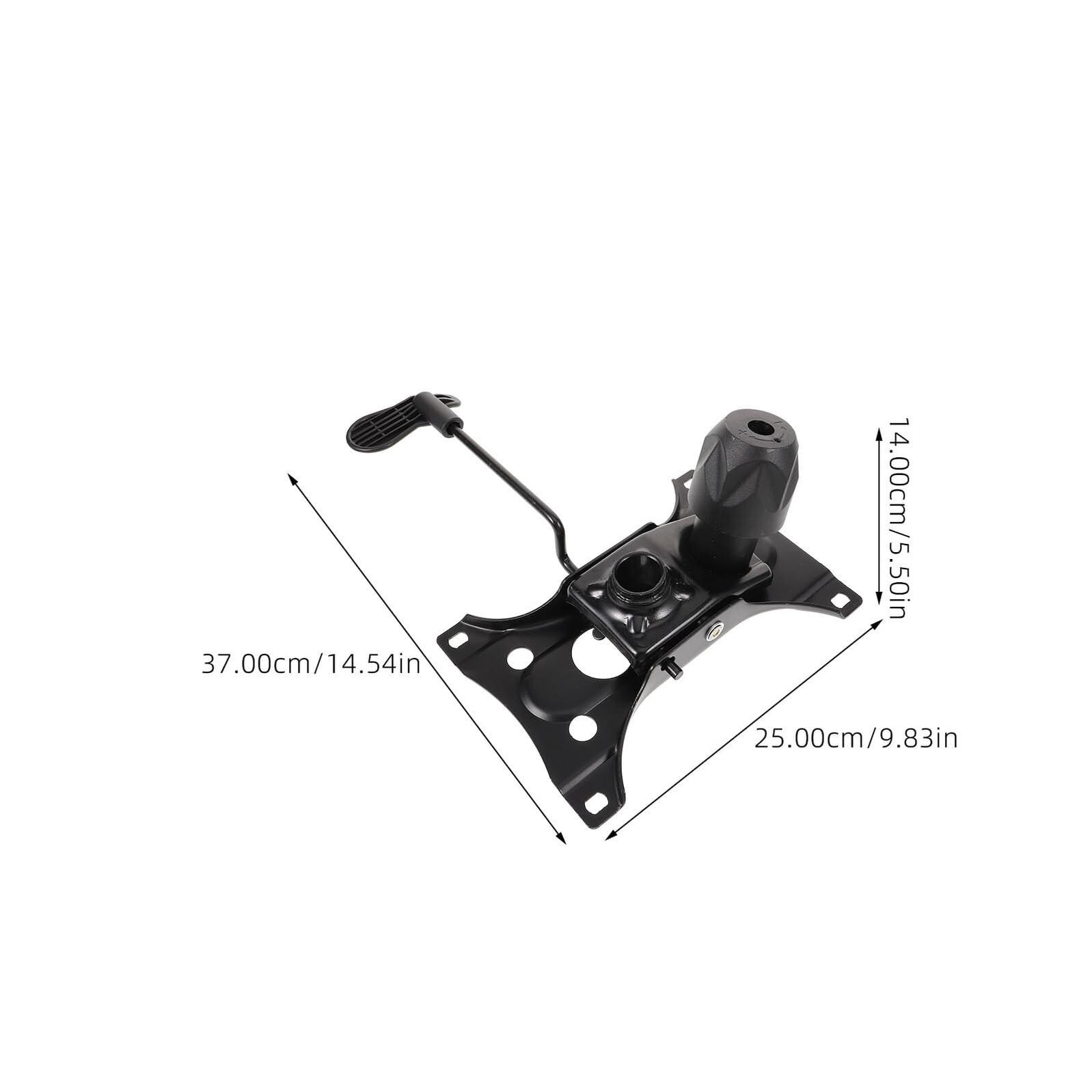 Toyvian Placa Giratoria Silla Base Giratoria para Silla De Oficina De Plástico y Metal Mecanismo De Control De Inclinación Funcionamiento Giratorio y Elevable