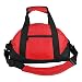 iEquip 12" 14" 18" 21" Duffle Bag, Gym, Travel Bag Two Tone (Small (14" x 8-1/2" x 8-1/2"), Red)