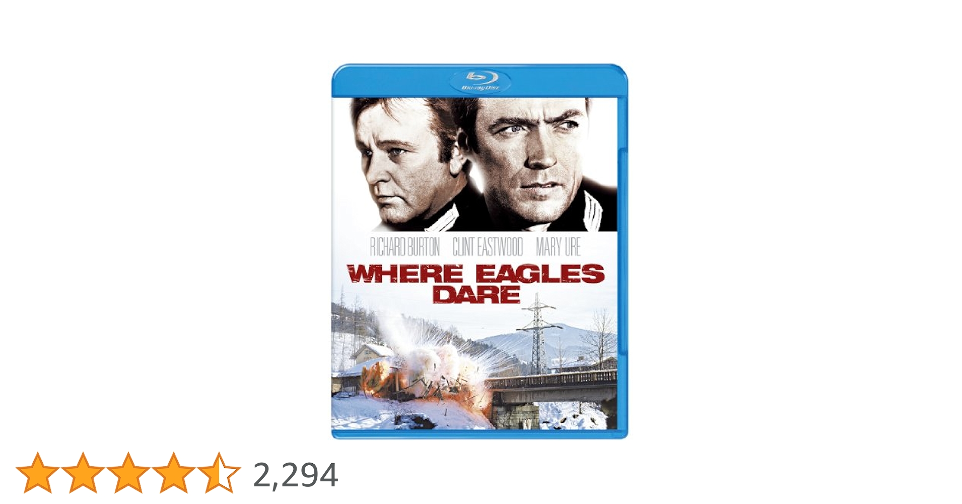 Amazon.co.jp: 荒鷲の要塞(Blu-ray Disc) : クリント・イースト