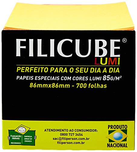 Bloco Para Recado, Filiperson, Filiclube, 3828, Multicor