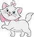 INDIGOS UG Aufkleber Autoaufkleber JDM Die Hart - The Aristocats Marie Bumper Sticker 101mmx127mm