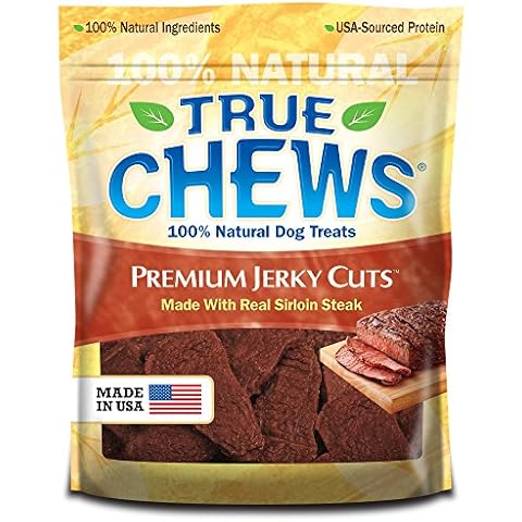 True Chews Premium Jerky Cuts Dog Treats, Sirloin Steak, 22 Ounce Cover