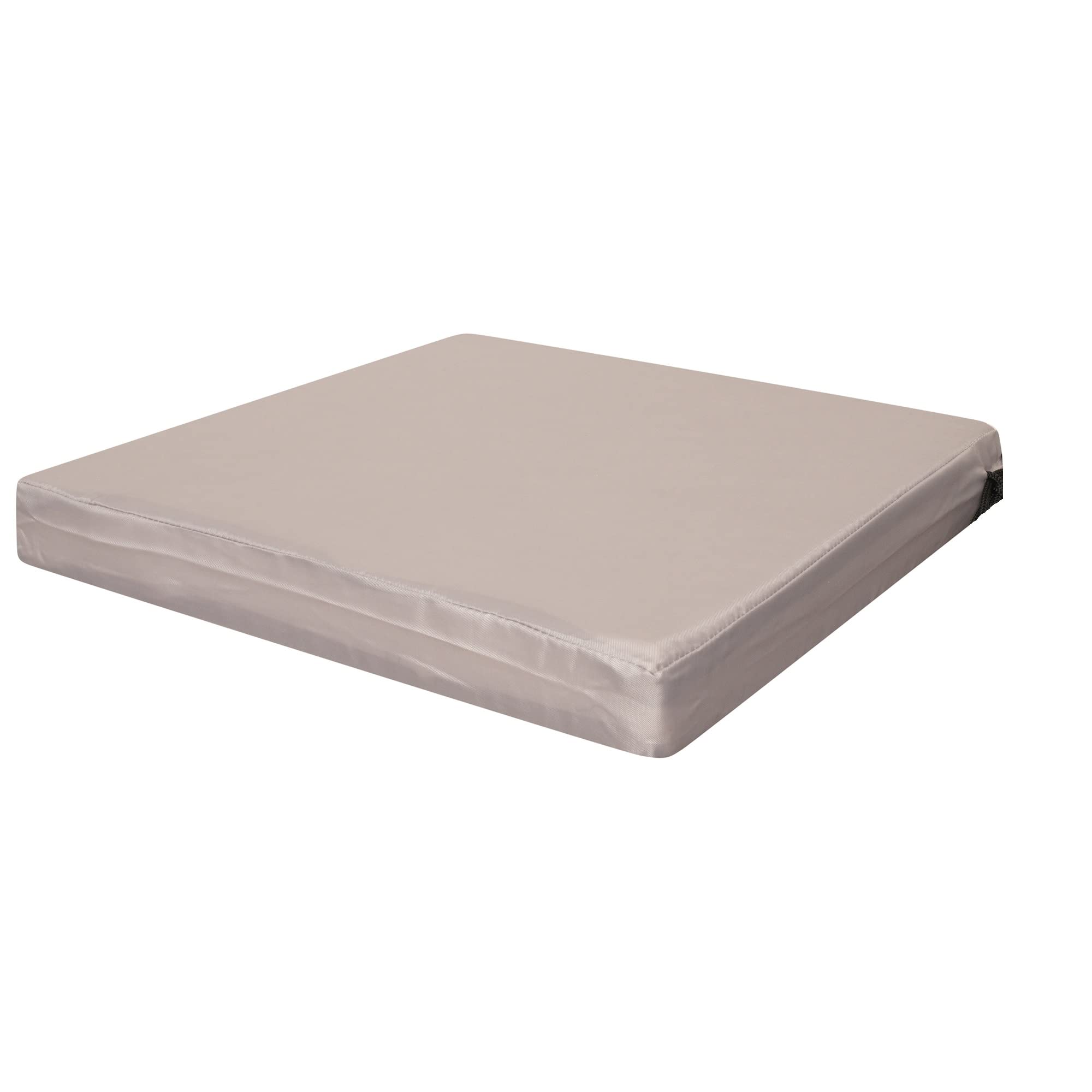 Memory Foam Cushion for Office Chair Pain Relief Cushion for Back Support Seat Pad for Office Desk, Gaming Chair, Wheelchair, Car Seat, Tailbone Pain 4cm (Silver Grey, 51 x 56 cm / 20" x 22")