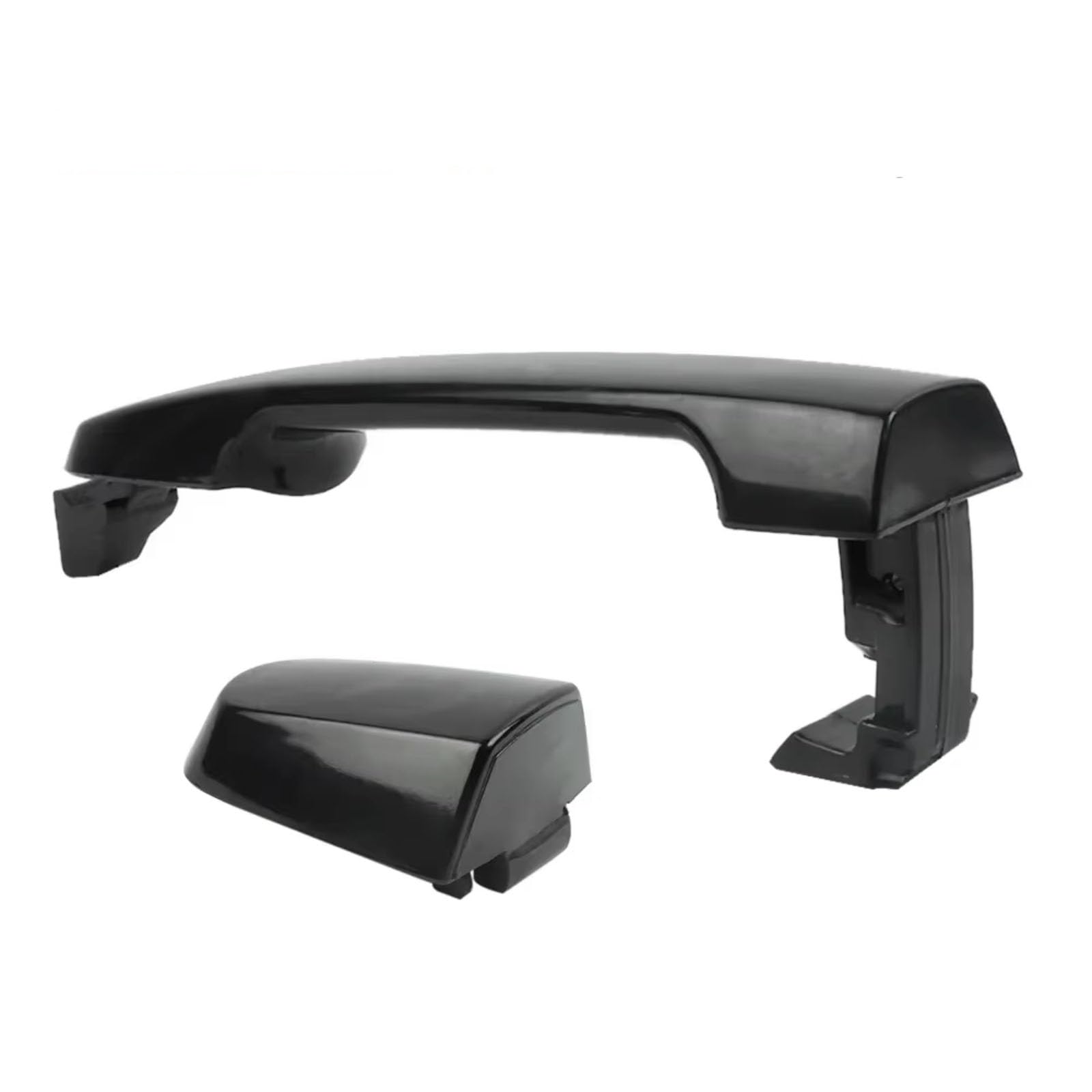 Ymnhbik One Color Door Handle Cover Compatible With Toyota For Camry 2002-2006 For Highlander 2001-2007 Car Exterior Side Door Handle Cover Decoration Replacement