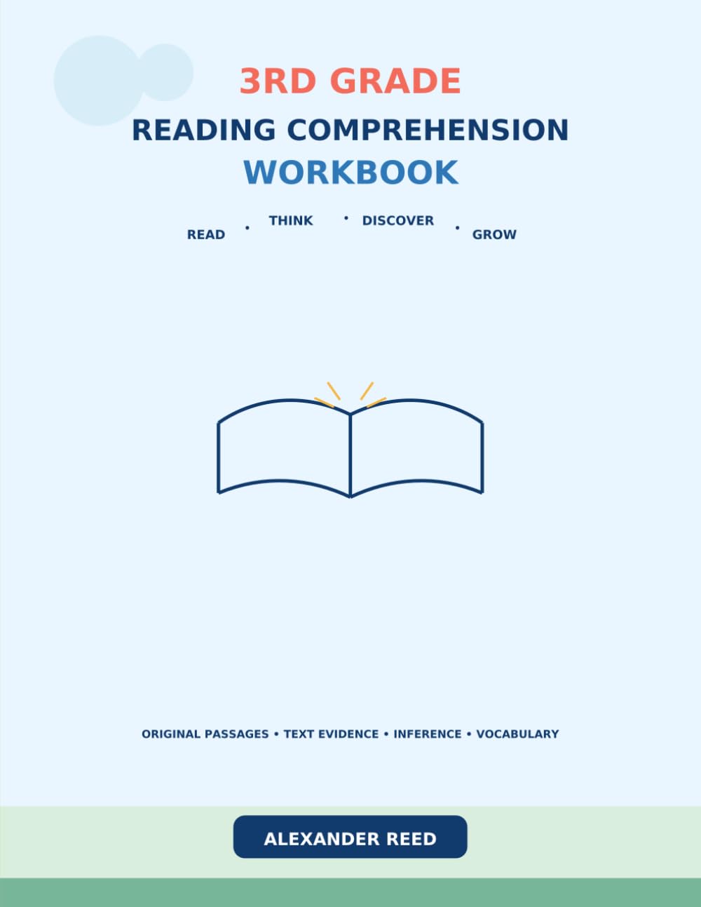 3RD GRADE READING COMPREHENSION WORKBOOK