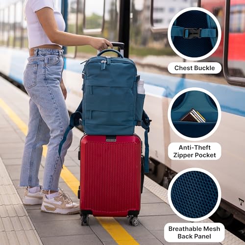Carrywell Travel Backpack with Shoe Compartment