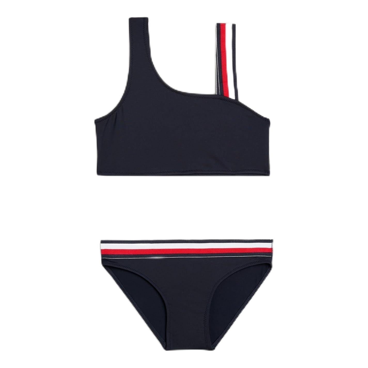 Tommy Hilfiger Bikini bralette Chicas Conjunto de bikini, Blau (Azul), 10-12 Años