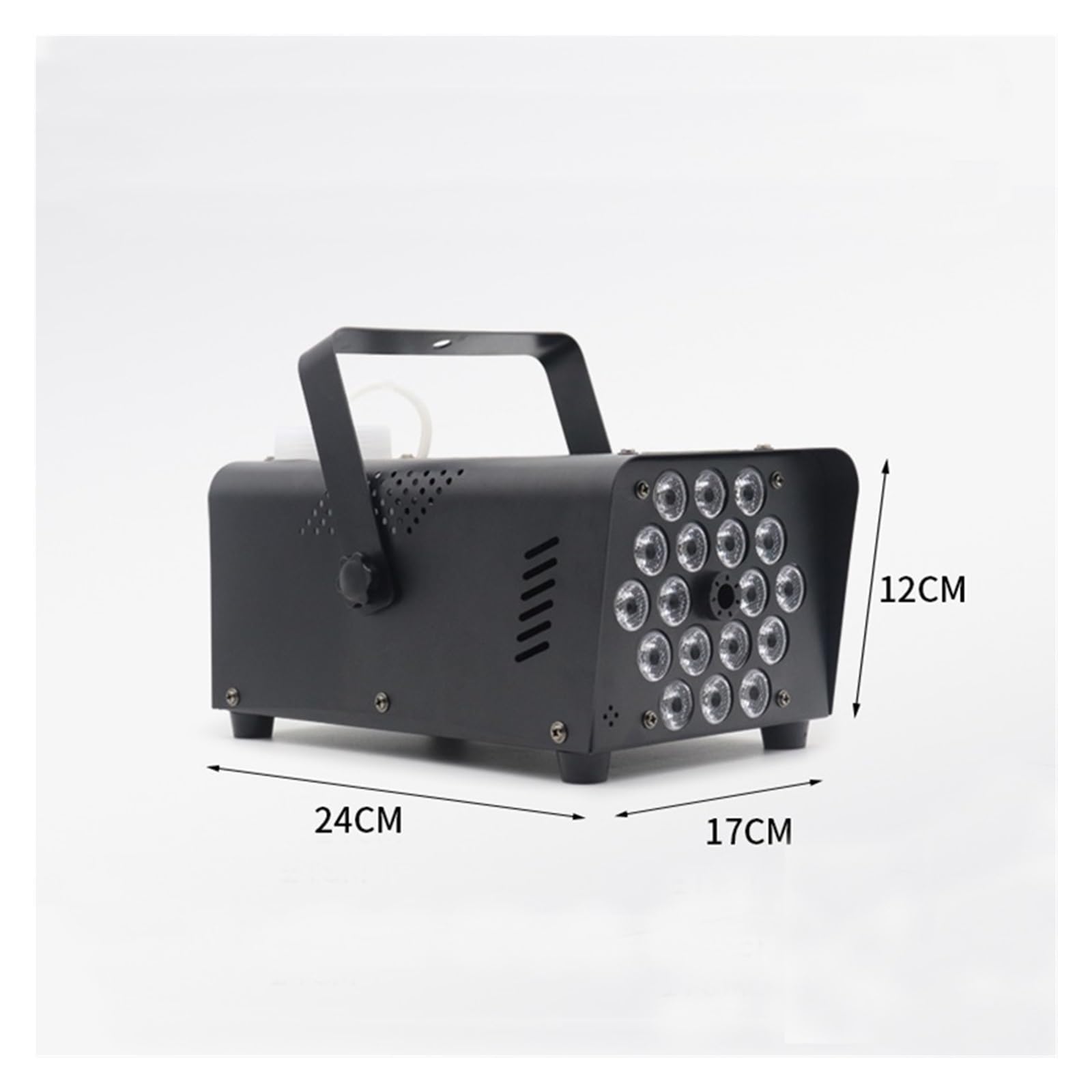 Machine À Fumée 500 W Avec 13 Effets Lumineux De Couleurs Réglables, Brouillard Automatique, Télécommande Sans Fil 18 LED FuméE éPaisse