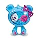 Giochi Preziosi-Les Zequins-Animal - Peluche a Forma di Orsacchiotto, 14 cm, con Lustrini, Colore: Blu